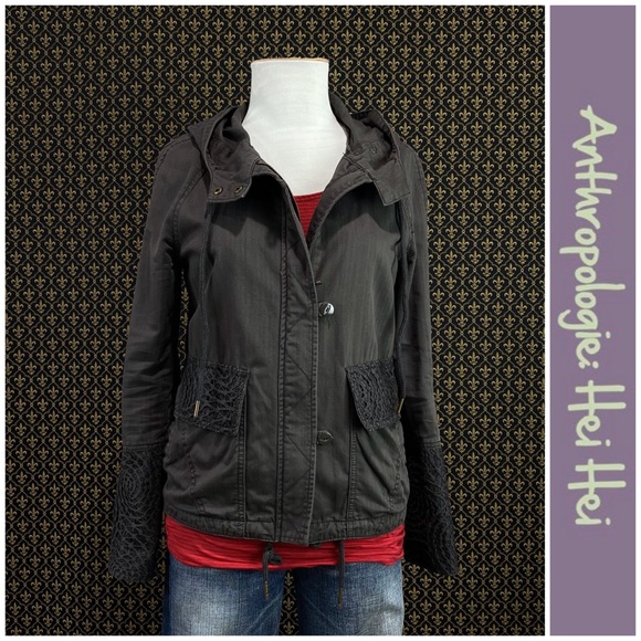 Anthro “Faroe Cropped Anorak“ by Hei Hei - Picture 4 of 13